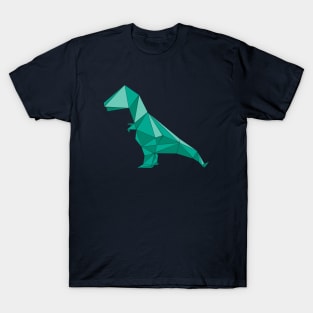 Dinosaur, origami style T-Shirt